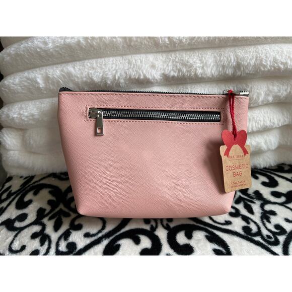 NWT Rae Dunn Essentials Peach Make Up Bag RETIRED HTF - Picture 2 of 6